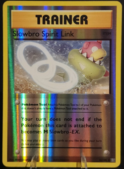 Slowbro Spirit Link 86/108 Uncommon (Reverse Holo) - Pokemon TCG - Evolutions LP - Image 1