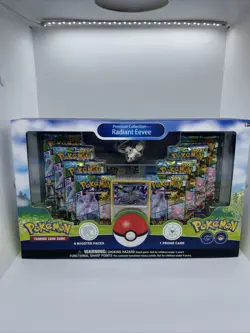 POKEMON GO Radiant Eevee PREMIUM COLLECTION 820650850523 - Image 1