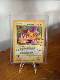 Birthday Pikachu - 24/108 - Black Star Promo - Celebrations - Pokemon Card - Image 1