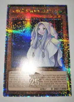 Yugioh Ghost Mourner & Moonlit Chill RA04-EN033 Quarter Century Secret Rare NM - Image 1