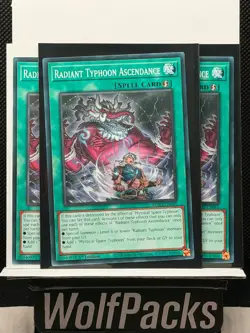 Yu-Gi-Oh! TCG Burst Protocol - Radiant Typhoon Ascendance BPRO-EN065 Lot of 3 - Image 2