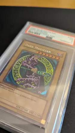 YUGIOH! Dark Magician 2002 Collector's Tin BPT-001 - PSA 4 - Image 2