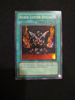 Yugioh Black Luster Ritual SYE-025 Super Rare NM - Image 1