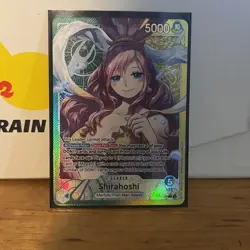 Shirahoshi Alt Art Leader - A Fist Of Divine Speed #OP11-022 L One Piece TCG - Image 1