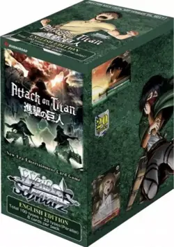 Weiss Schwarz Attack on Titan Volume 2 English Booster Box Factory Sealed - Image 1