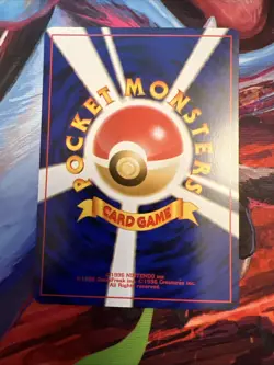 Growlithe No.058 Japanese Neo Destiny Old Back Vintage TCG Pokemon Card - Image 3