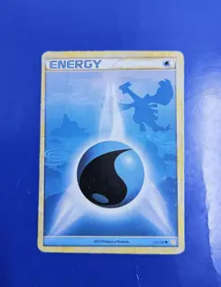 Water Energy 117/123 Heartgold & Soulsilver Regular Pokemon Card - Image 3