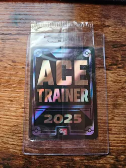 Pokemon TCG Celebratory Fanfare Ace Trainer 2025 Promo Card 028 Mint - Image 2