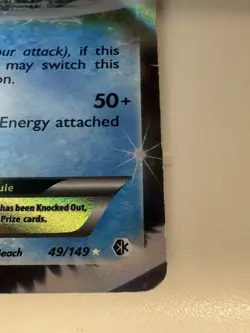 Pokemon Keldeo EX 49/149 Black & White Ultra Rare Holo Basic Card HP - Image 4