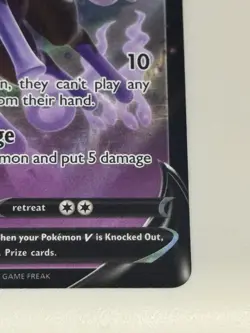 Shadow Rider Calyrex V ULTRA RARE card 074/198 SWSH Chilling Reign 2021 Pokemon - Image 5