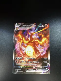 Pokemon TCG Charizard VMAX SWSH261 Sword & Shield Promo Holo Card NM Condition - Image 1