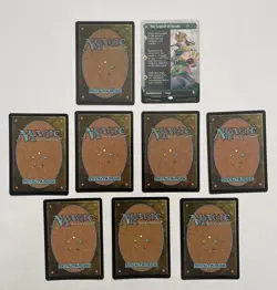 Mtg Avatar Lot Of 9 Extended/Borderless Arts 1 Foil (Bumi Unleashed Etc.) - Image 2