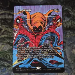 Saw in Half (Borderless) Marvel Universe Eternal-Legal Regular - Image 1
