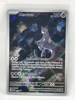 Pokemon TCG Mewtwo SVP 052 Scarlet Violet 151 Black Star Promo - Excellent - Image 1
