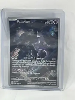 Pokemon TCG Mewtwo SVP 052 Scarlet Violet 151 Black Star Promo - Excellent - Image 5