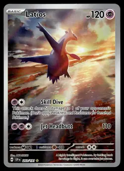 LATIOS 203/191 Illustration Rare Surging Sparks Pokemon Full Art NM - Image 1