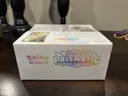 Pokemon Center Prismatic Evolutions ETB Elite Trainer Box Sealed - Image 4