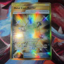 Metal Core Barrier 232/214 Secret Rare Unbroken Bonds Pokemon Near Mint - Image 1