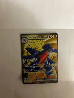 Cynthia's Garchomp ex 215/182 SV10: Destined Rivals Full Art Ultra Rare Pokemon - Image 3