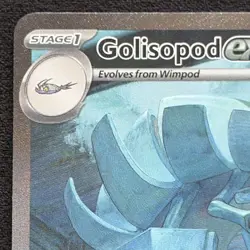 Pokemon Golisopod ex 246/182 SV04: Paradox Rift Illustration Rare Full Art Holo - Image 4