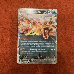 Pokemon TCG Charizard ex SV03: Obsidian Flames 125/197 Holo Double Rare NM - Image 1