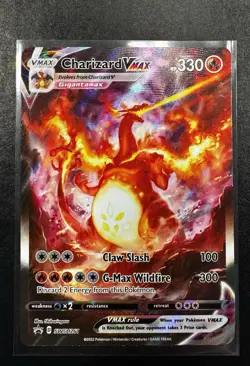 [RELISTED] Pokemon Charizard VMAX SWSH261 Black Star Promo Near Mint - Image 1