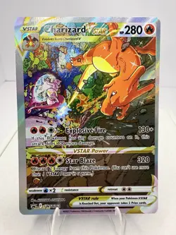 Pokemon TCG Charizard VSTAR SWSH262 Holo Black Star Promo Alternative Art - Image 1