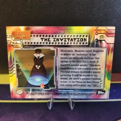 1999 Topps Pokemon Mewtwo Strikes Back #13 "The Invitation" - Image 2