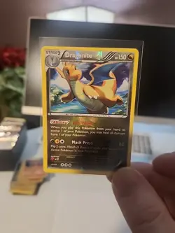 Pokemon TCG XY Roaring Skies Dragonite Reverse Holo Rare 51/108 NM - Image 1