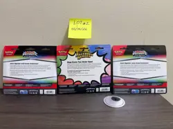 3 Pokemon Ascended Heroes & Prismatic Evolutions Tech Sticker Collection Lot #2 - Image 2
