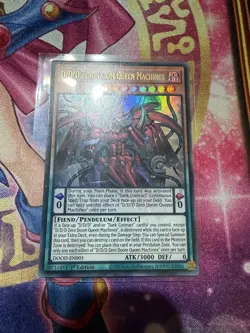Yugioh! D/D/D Zero Doom Queen Machinex Dood-En003 Ultra 1st Ed Near Mint!! - Image 1