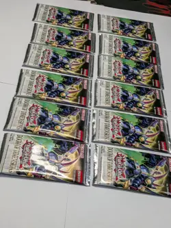Lot of (12) Yu-Gi-Oh! Doom Of Dimensions 1st Edition Booster Packs - Image 4