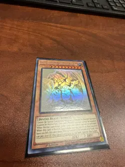 Yugioh | The Winged Dragon of Ra | LED7 | Ghost Rare | 1st Edition | NM - Image 1