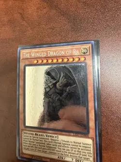 Yugioh | The Winged Dragon of Ra | LED7 | Ghost Rare | 1st Edition | NM - Image 2