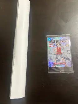 Monkey.D.Luffy (College Basketball US Voyage) P-055 One Piece Promo w Poster - Image 2