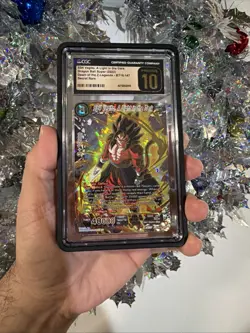 Dragon Ball Super Card Game SS4 Vegito, A Light in the Dark CGC 10 PRISTINE - Image 1