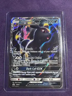 Pokemon Umbreon GX Promo Holo SM36 Stage 1 200HP Darkness SM Promo Card - Image 1