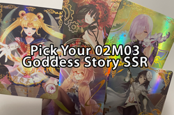 Goddess Story (Pick Your SSR) NS-2M03 Anime Foil Cards - Image 1