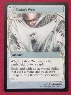 Magic The Gathering MYSTERY BOOSTER 2 MB2 TSABO'S WEB artifact card MTG - Image 1