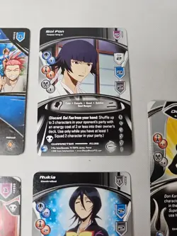 Bleach CCG TCG Score 7 RARE Cards Lot - Image 3