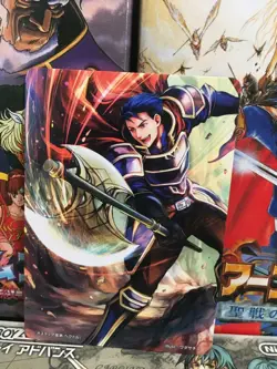 Hector Fire Emblem 0 Cipher Marker Card Mint FE Heroes - Image 1