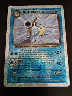 Pokemon Cards: Legendary Collection Reverse Holo: Dark Blastoise 4/110 - Image 2