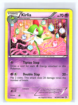 Kirlia RC9/RC25 Reverse Holo Pokemon Card – Radiant Collection (2013) - Image 1