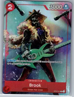 Brook (Premium Card Collection -BANDAI CARD GAMES Fest. 23-24) ST01-011 - NM - Image 1