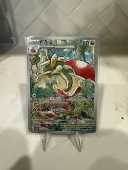 Pokemon TCG Flapple Illustration Rare Holo Card 210/191 Sv08: Surging Sparks - Image 1