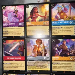 LOT X15 Disney Lorcana Shimmering Skies- Rare/Super Rare/ Other -TCG Card Lot - Image 3