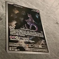 Pokemon Mewtwo SVP 052 Black Star Promo Holo Card Pokemon TCG Basic 130 HP - Image 4