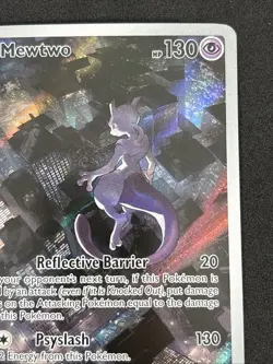 Pokemon Card - Mewtwo SVP052 (Full Art) S&V: UPC 151 Black Star Promo Holo - Image 3