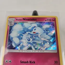 Alolan Ninetales SM128 Black Star Holo Rare Promo #30 TCG Pokemon Card NM - Image 4