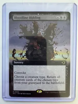 Bloodline Bidding #0359 Extended Art NON-FOIL MTG Lorwyn Eclipsed - M/NM ENG - Image 1